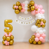 5th Birthday Party Balloon Decoration