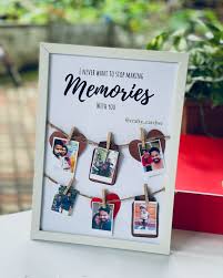 JMD Events Customized Polaroid Photo Frame | Photo Frame Gift | Best Gift for your loved ones | Wall Mount