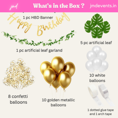 Balloons With Artificial Leaves - Image 2