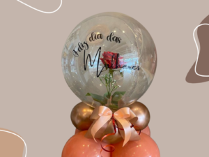 Rose-in-a-Balloon Gift Arrangement | Mother's Day