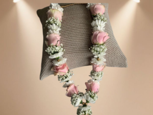varmala E-307 – Baby Pink Minimal Rose barmala