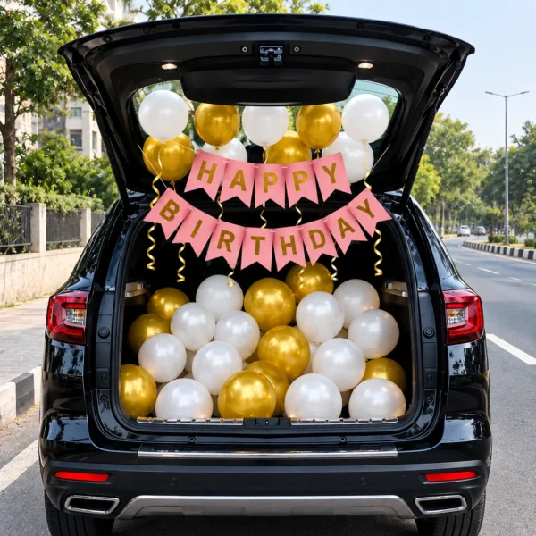 Birthday Surprise Car Boot Decoration